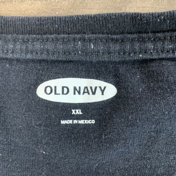 Playstation Logo Old Navy T-Shirt Mens Size XXL Black Unisex Short Sleeve - Picture 6 of 7